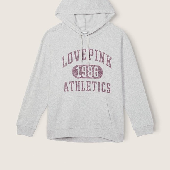 Victoria's Secret PINK Campus Pullover Hoodie - Picture 1 of 2